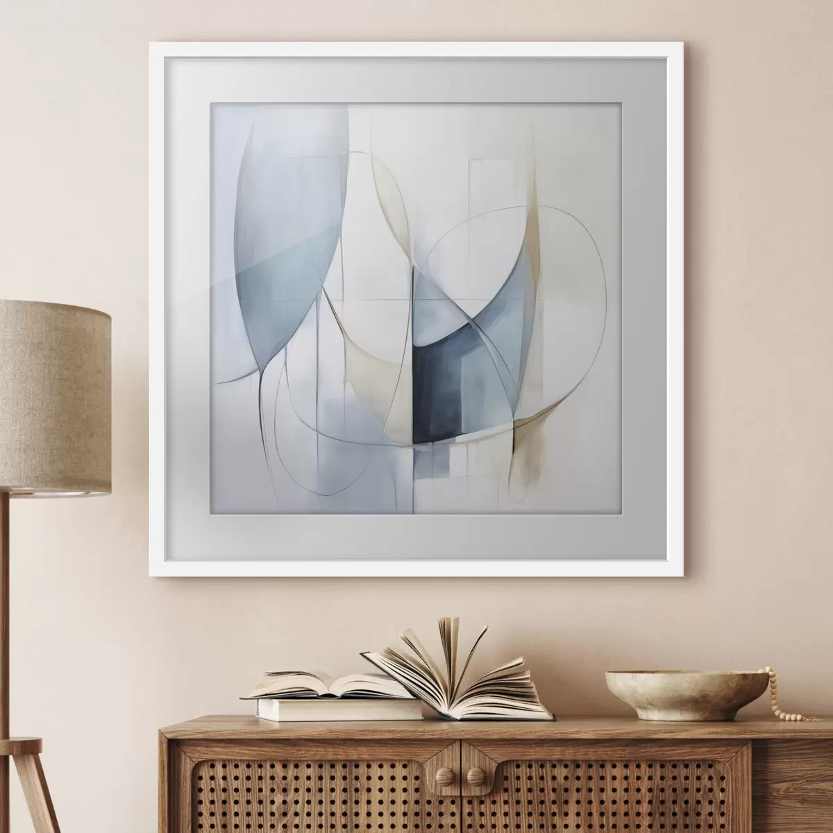Poster Himmelblaue Balance f48404