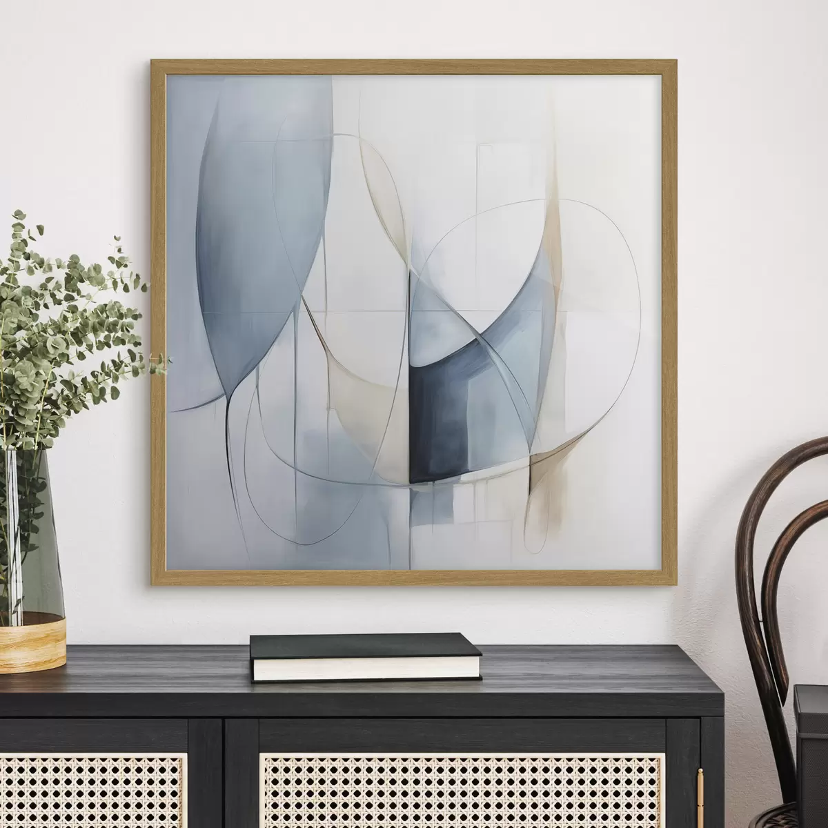 Poster Himmelblaue Balance f48404