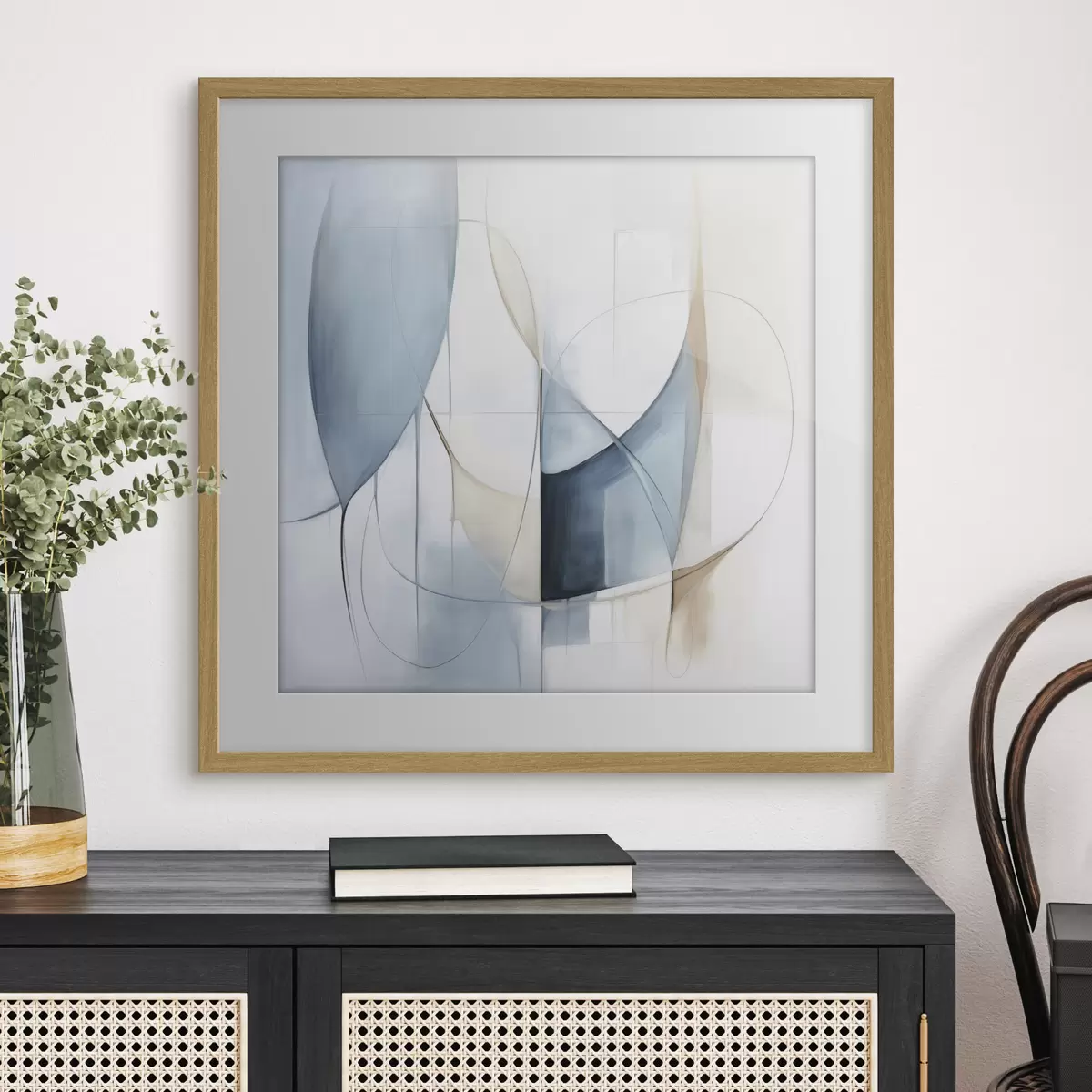 Poster Himmelblaue Balance f48404