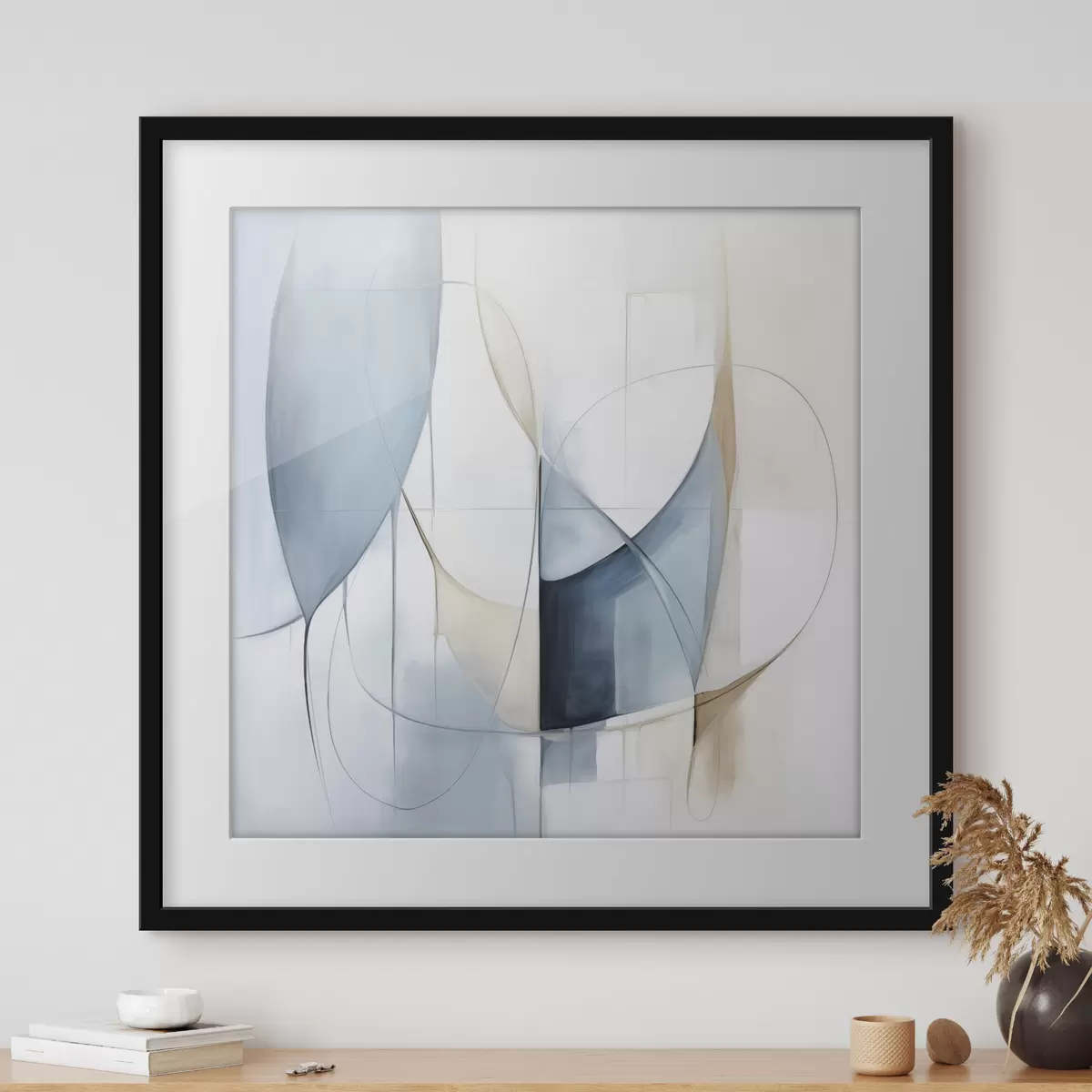 Poster Himmelblaue Balance f48404