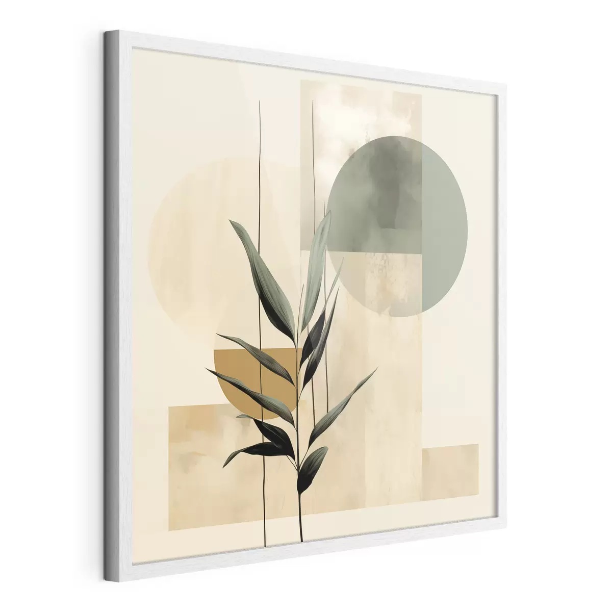 Poster Geometrie und Umarmung f48409