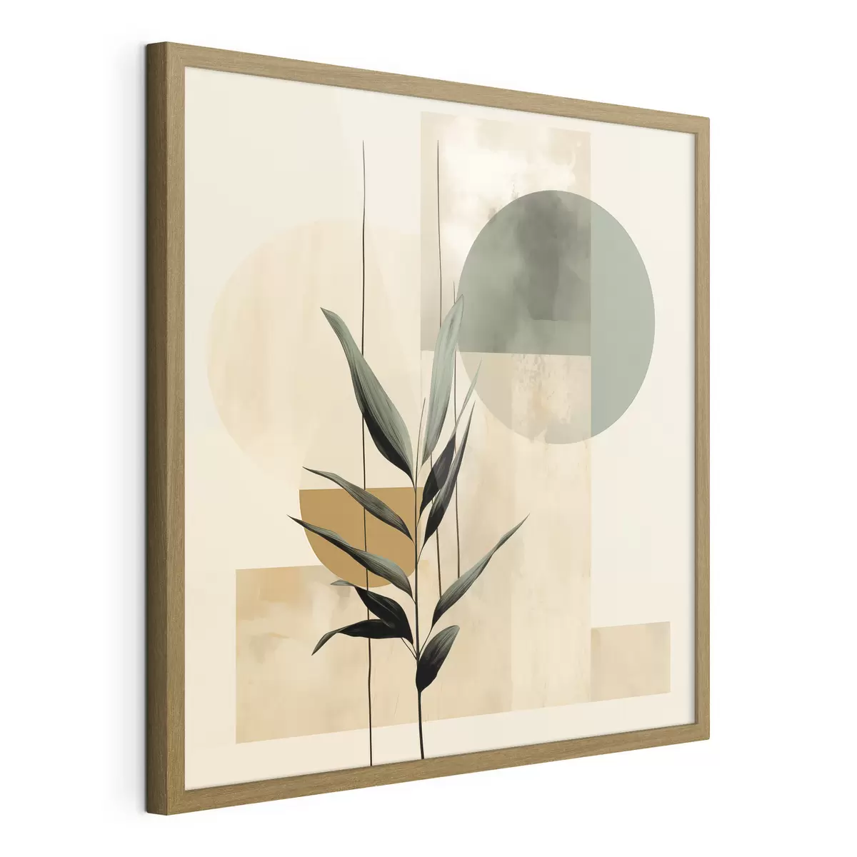 Poster Geometrie und Umarmung f48409
