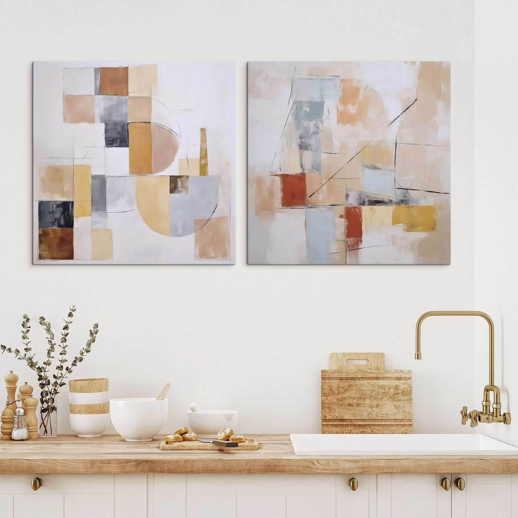 Fototapete Abstrakte Nachahmung eines abgenutzten Gemäldes m30213