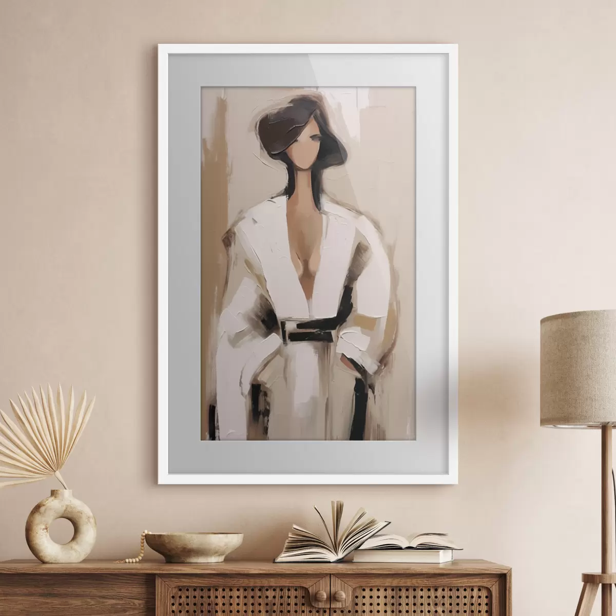 Poster Minimalistische Figurenkunst f48427