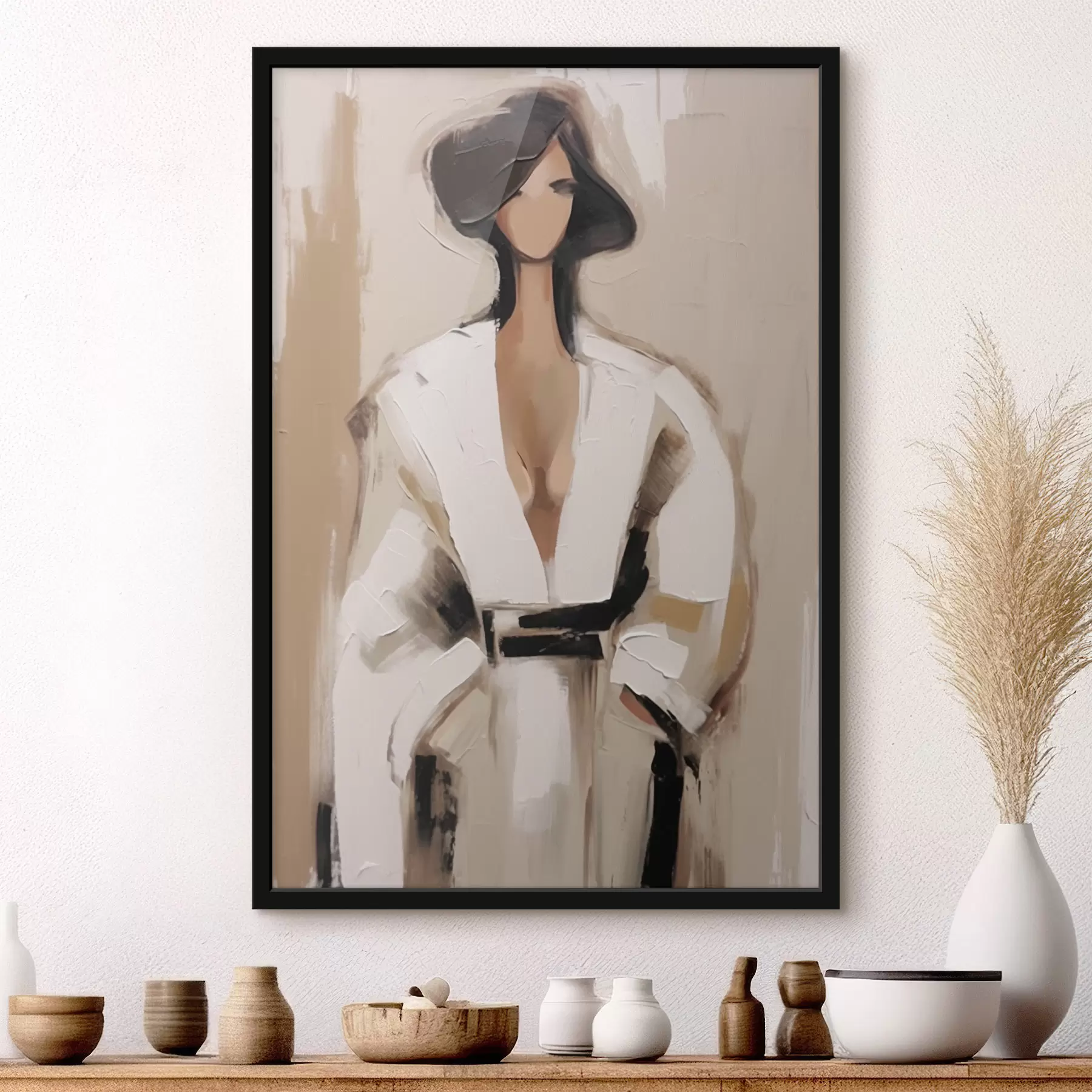 Fototapete Minimalistische Figurenkunst f48427