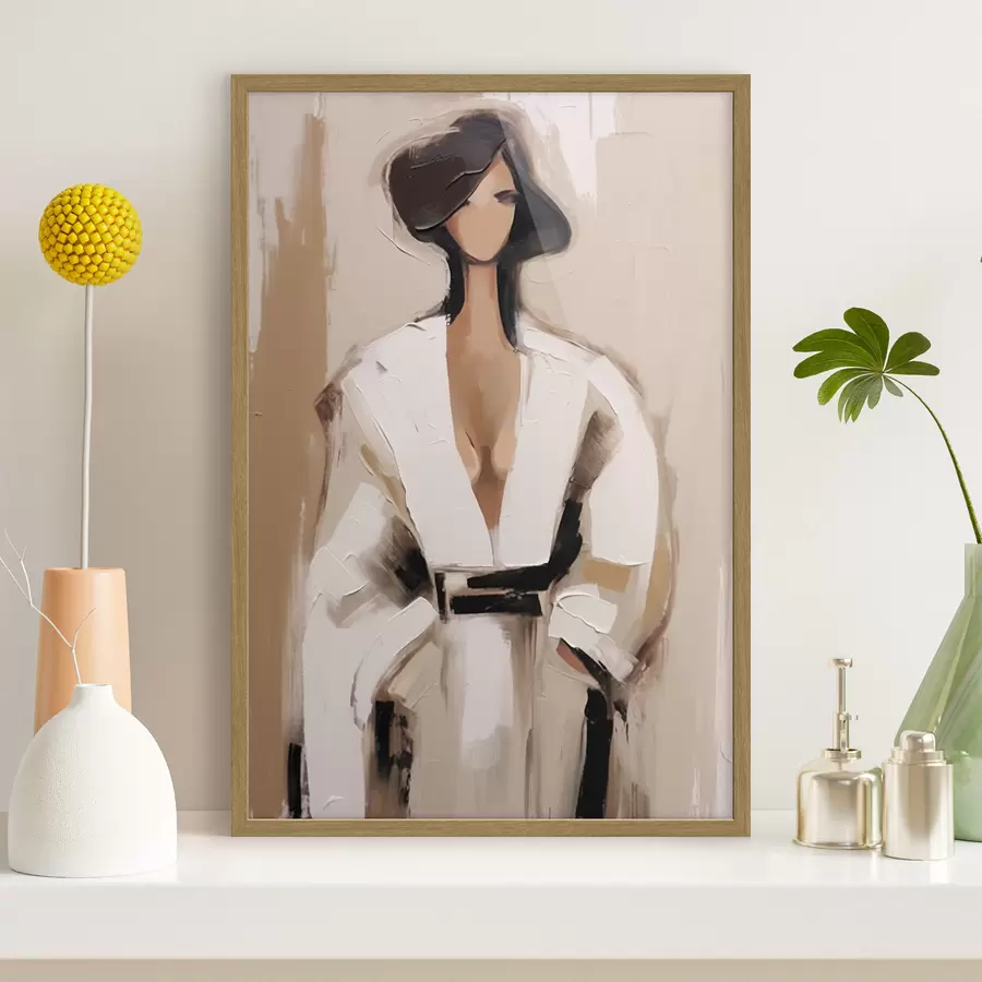 Fototapete Minimalistische Figurenkunst f48427