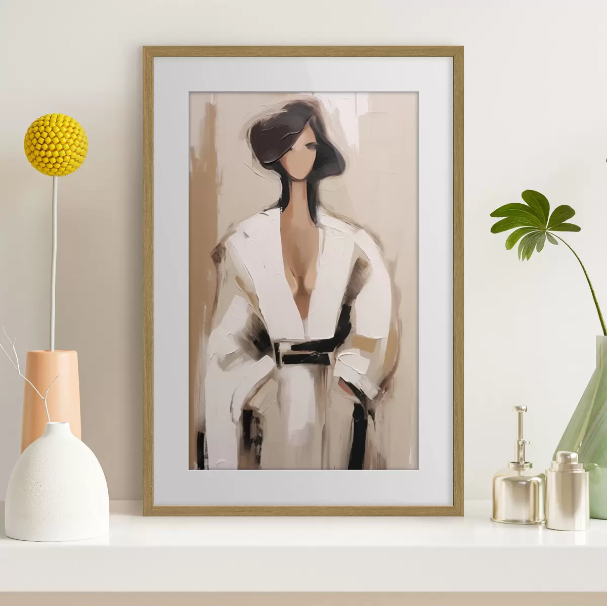 Poster Minimalistische Figurenkunst f48427