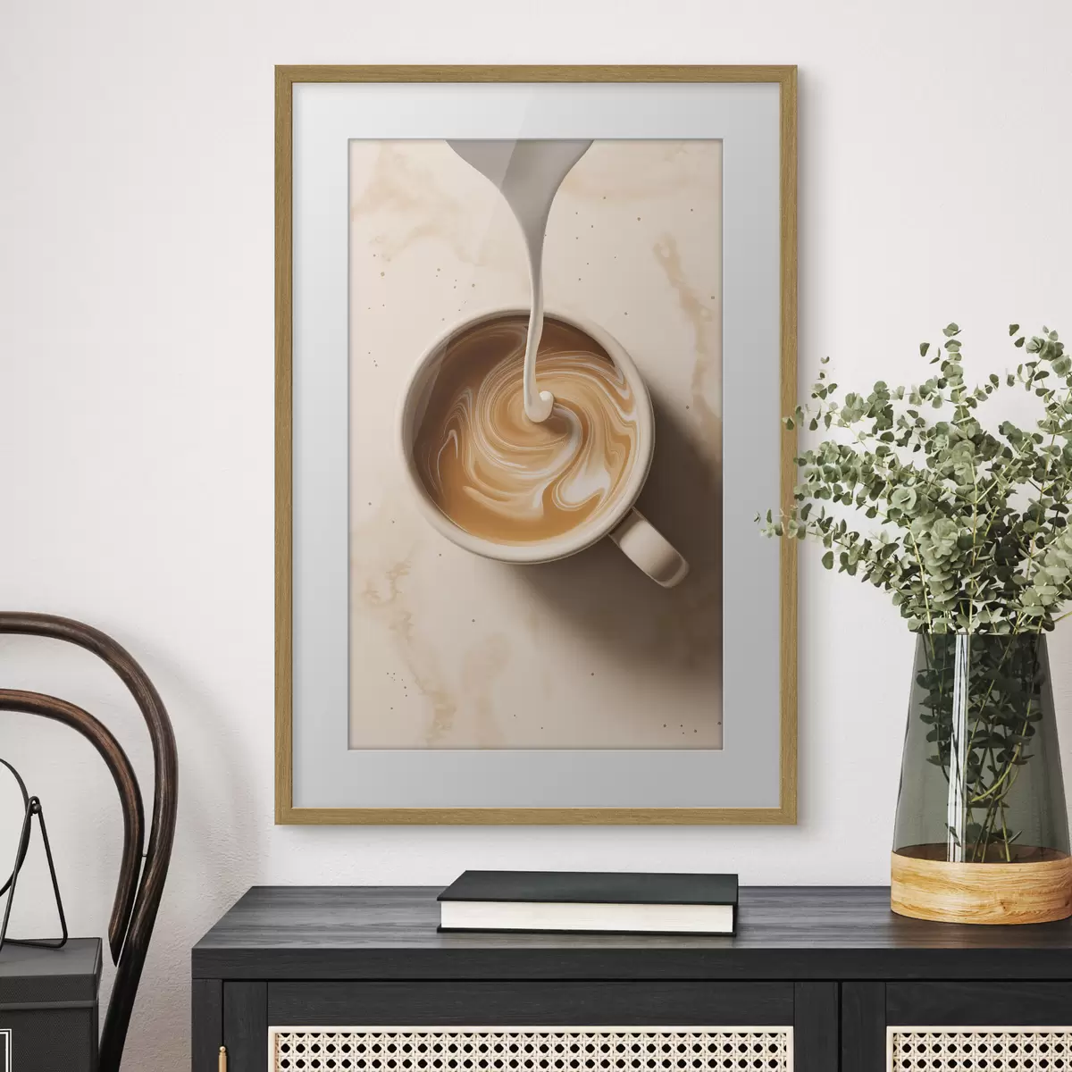 Poster Kaffee und Leidenschaft f48439