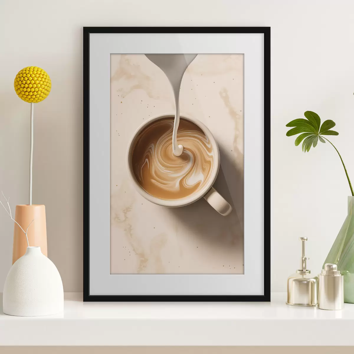 Poster Kaffee und Leidenschaft f48439
