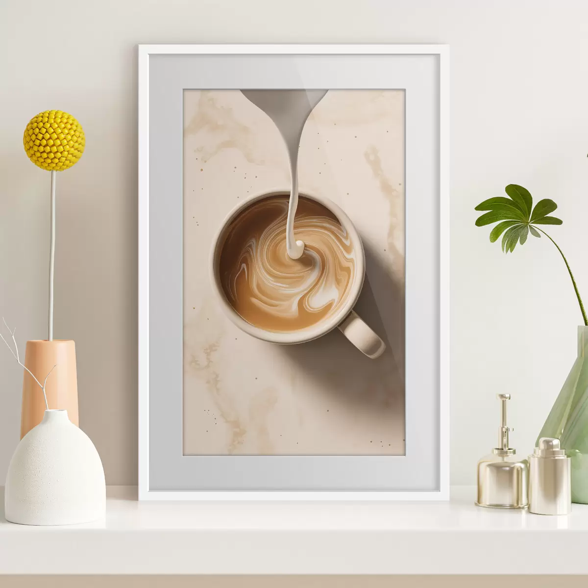 Poster Kaffee und Leidenschaft f48439