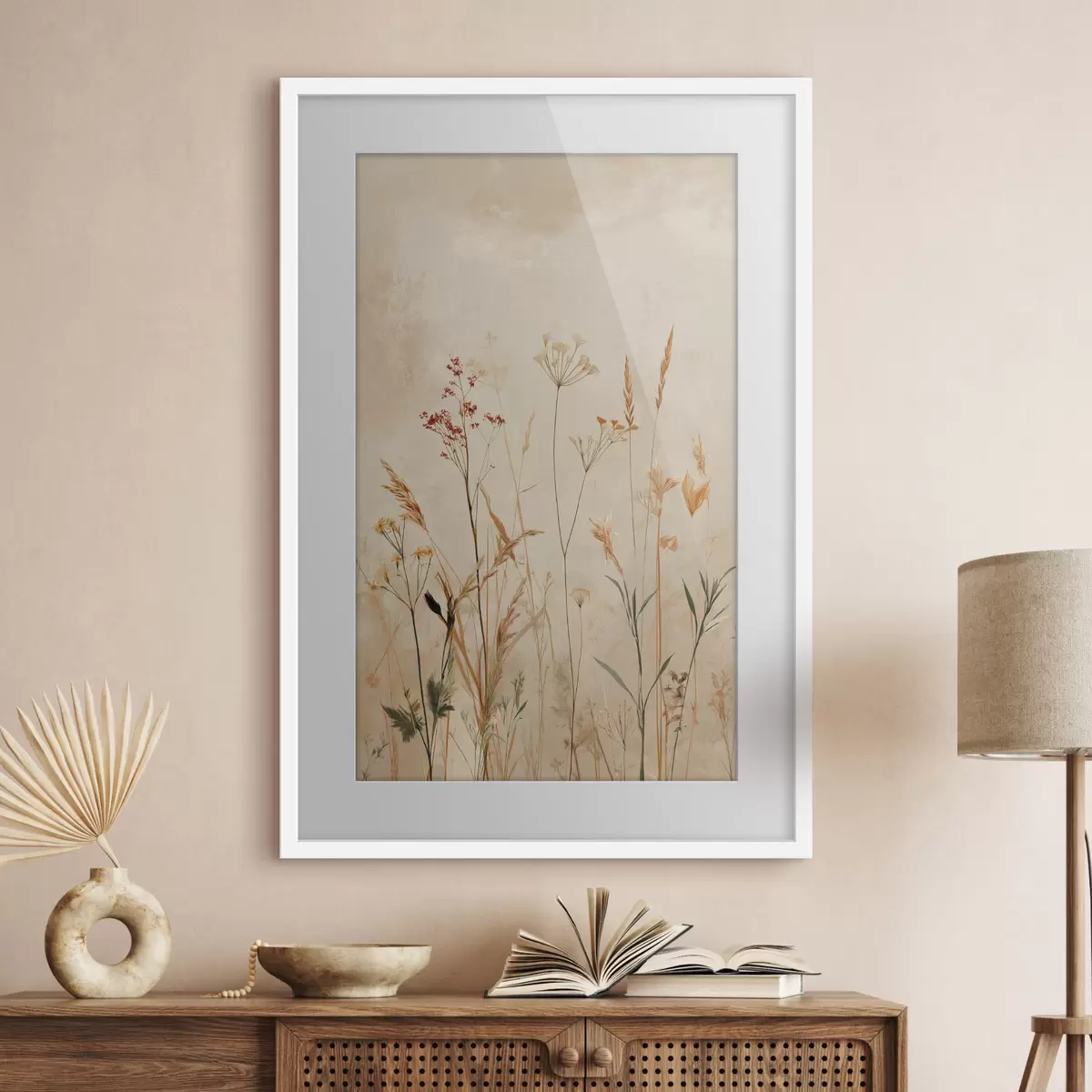 Poster Zarte Blumenstiele f48441