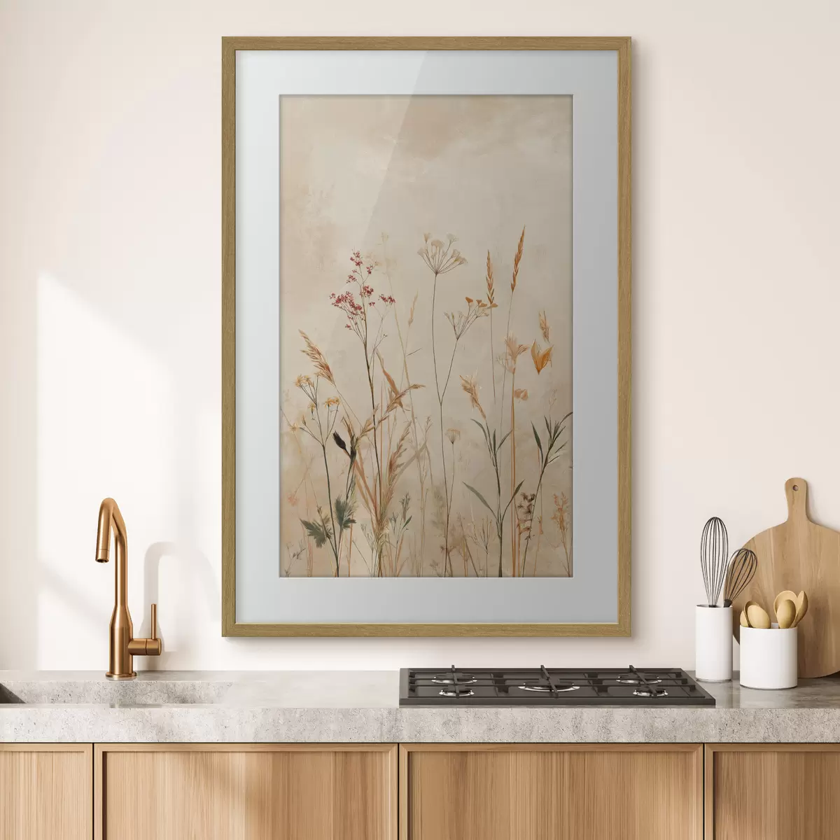 Poster Zarte Blumenstiele f48441