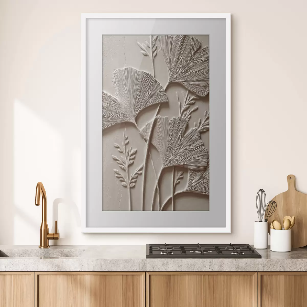 Poster Botanische Wandtextur f48449