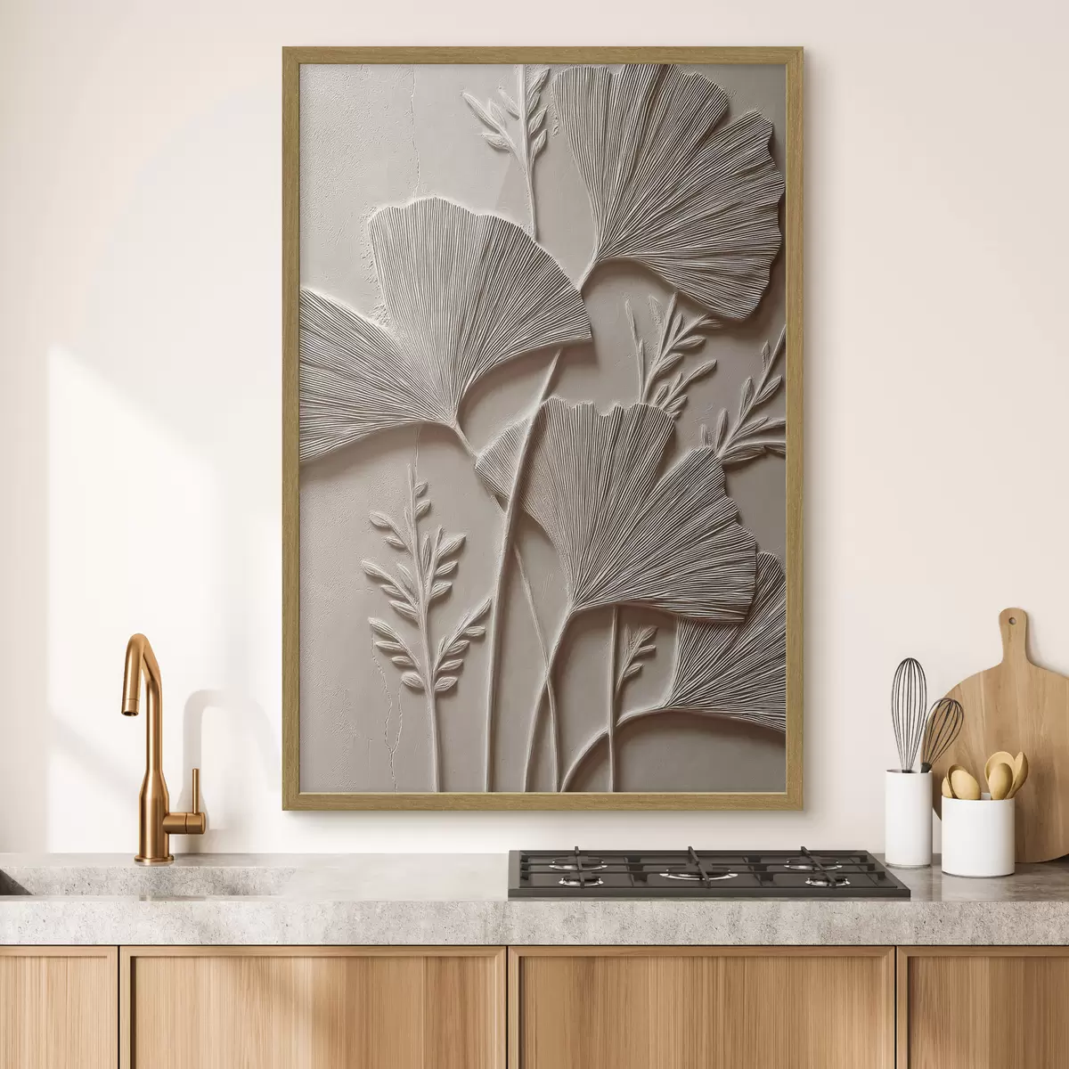 Poster Botanische Wandtextur f48449