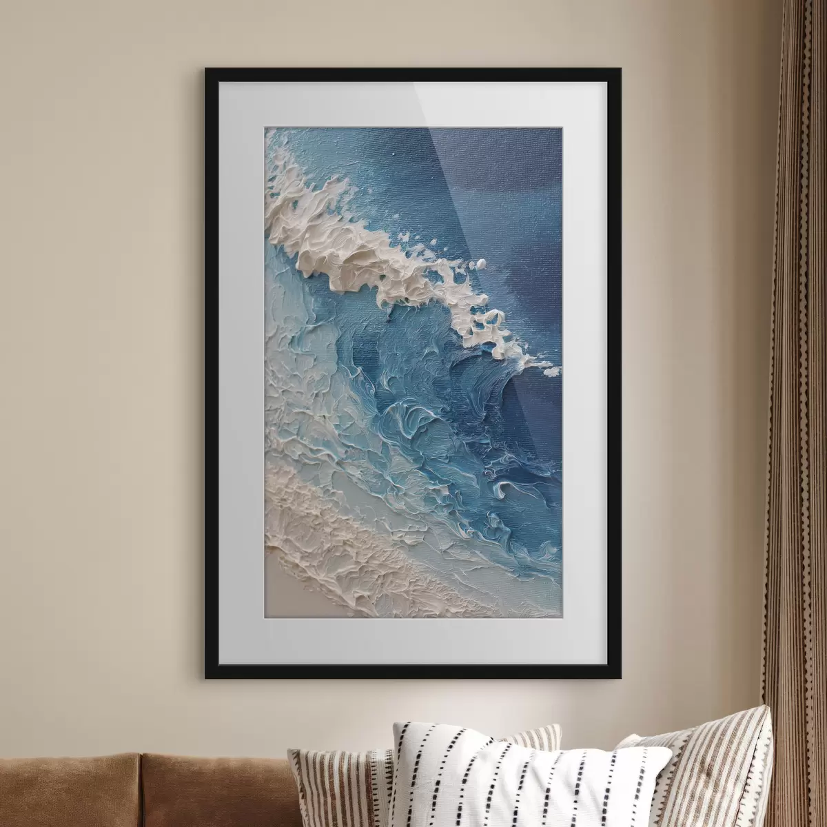 Poster Blick auf die Küste f48451