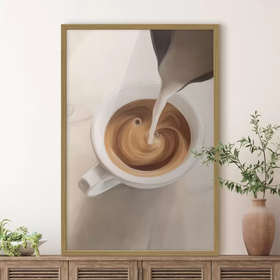 Fototapete Nahaufnahme einer Kaffeetasse f48475