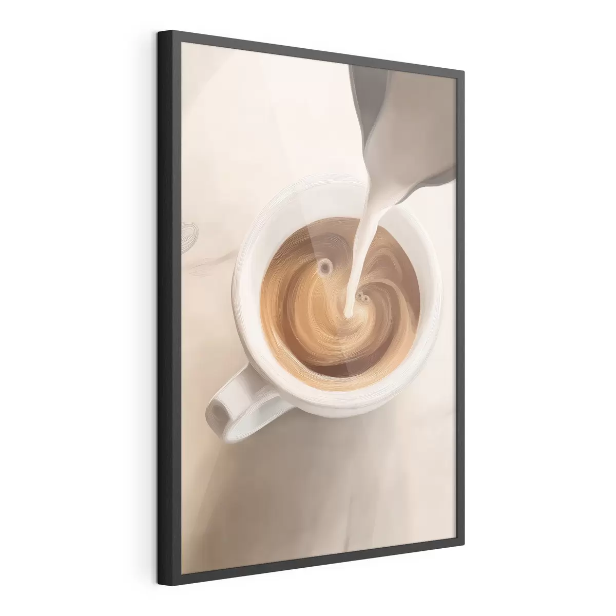 Poster Nahaufnahme einer Kaffeetasse f48475
