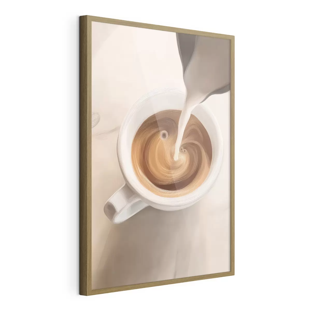 Poster Nahaufnahme einer Kaffeetasse f48475