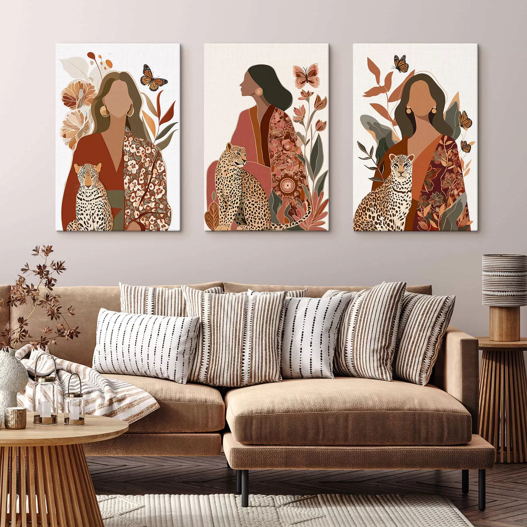 Fototapete Botanisches Pflegeset m30230