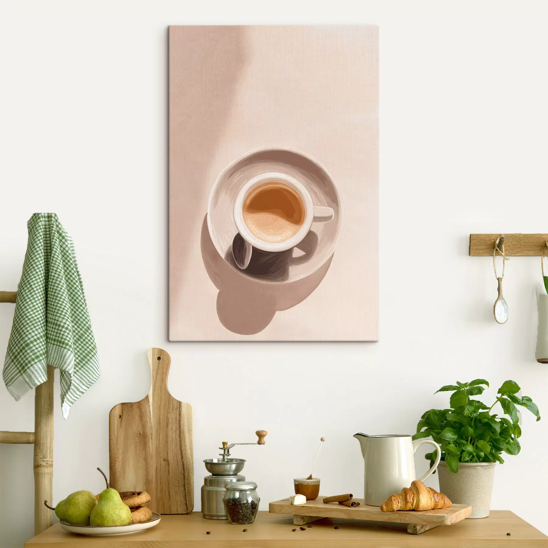 Fototapete Kaffeetasse – Nahaufnahme s48442