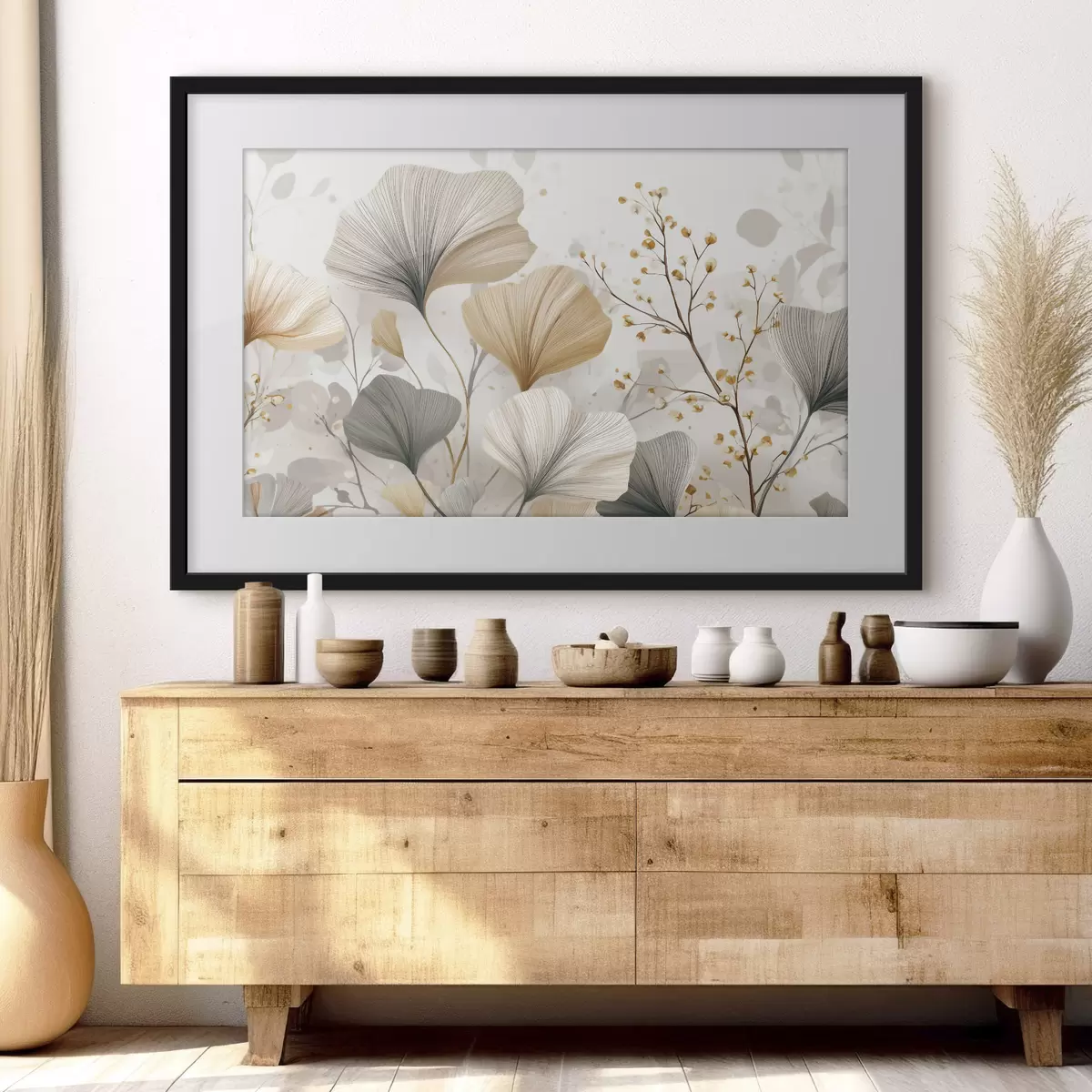 Poster Garten der Fächerblätter f48486