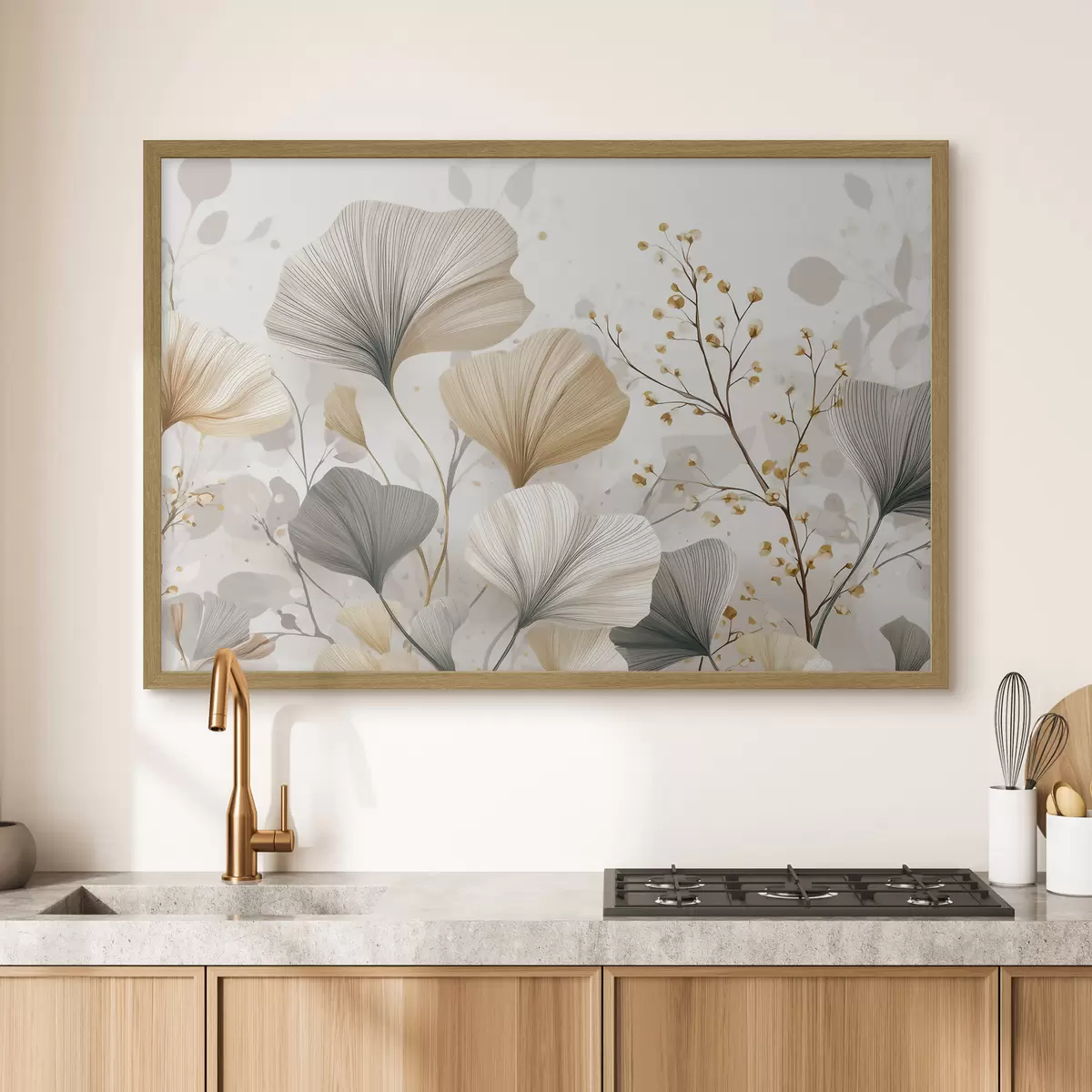 Poster Garten der Fächerblätter f48486