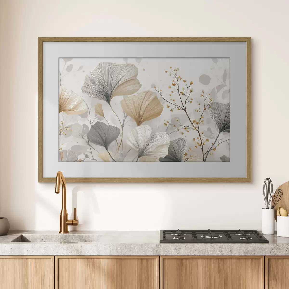 Poster Garten der Fächerblätter f48486