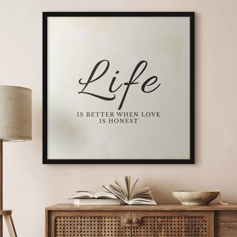 Fototapete Text auf leicht strukturiertem Hintergrund f48029