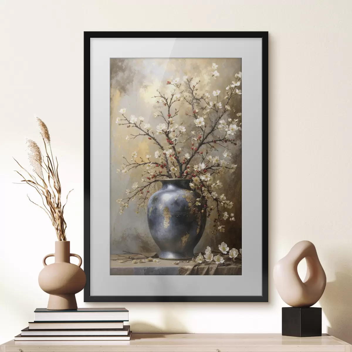 Poster Blüten im Stillen f48361