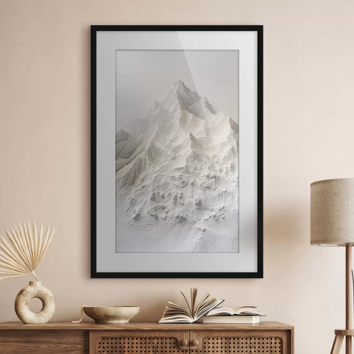 Poster Berge und Begegnung f48495