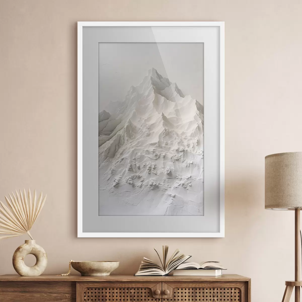 Poster Berge und Begegnung f48495