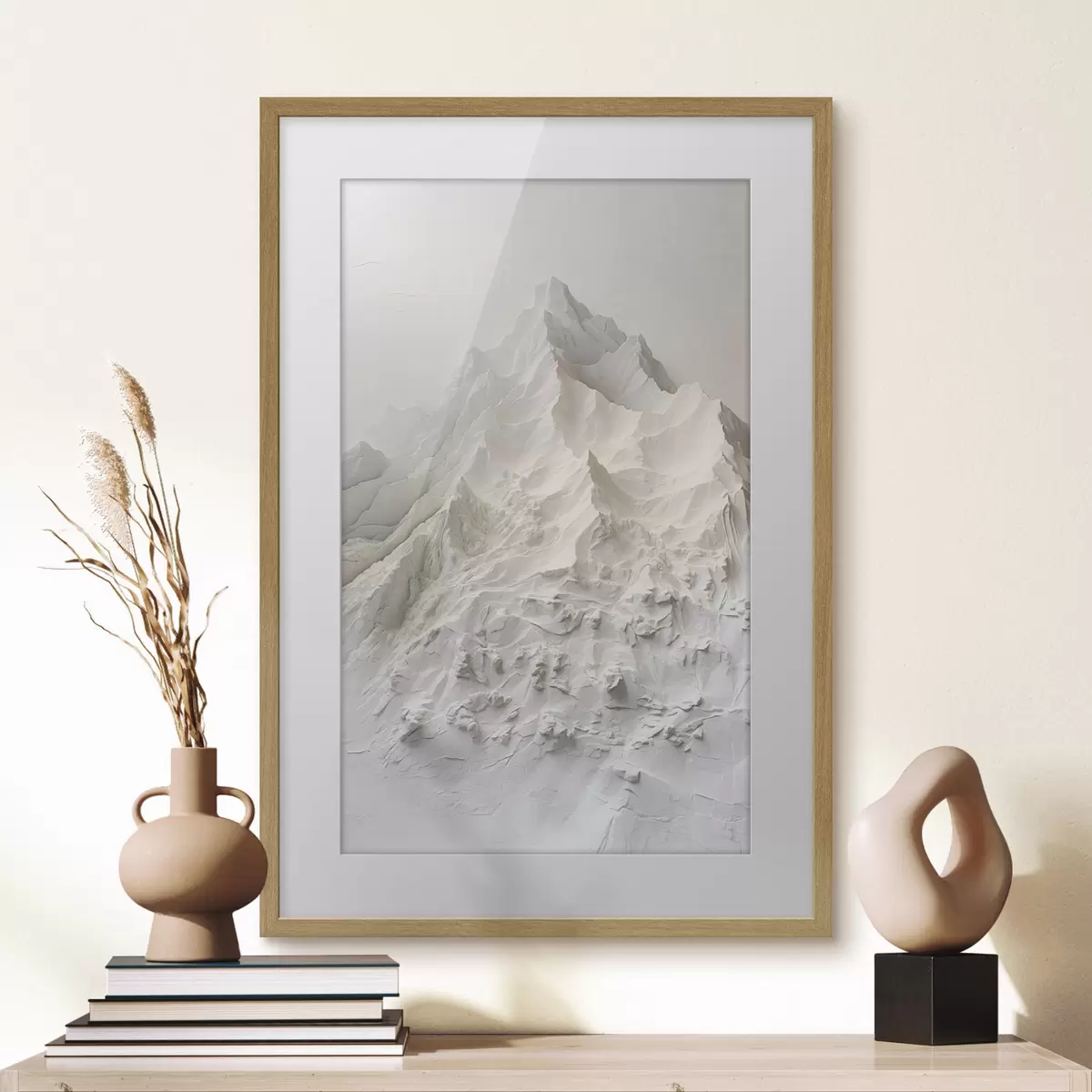Poster Berge und Begegnung f48495