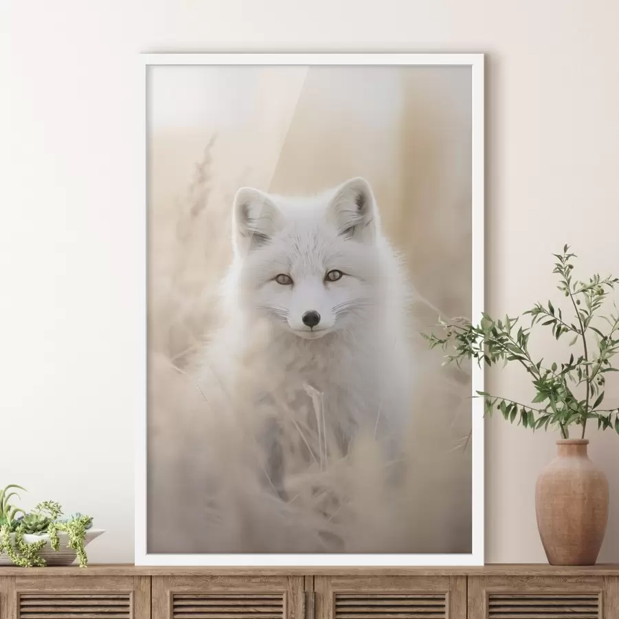 Fototapete Polarfuchs f48498