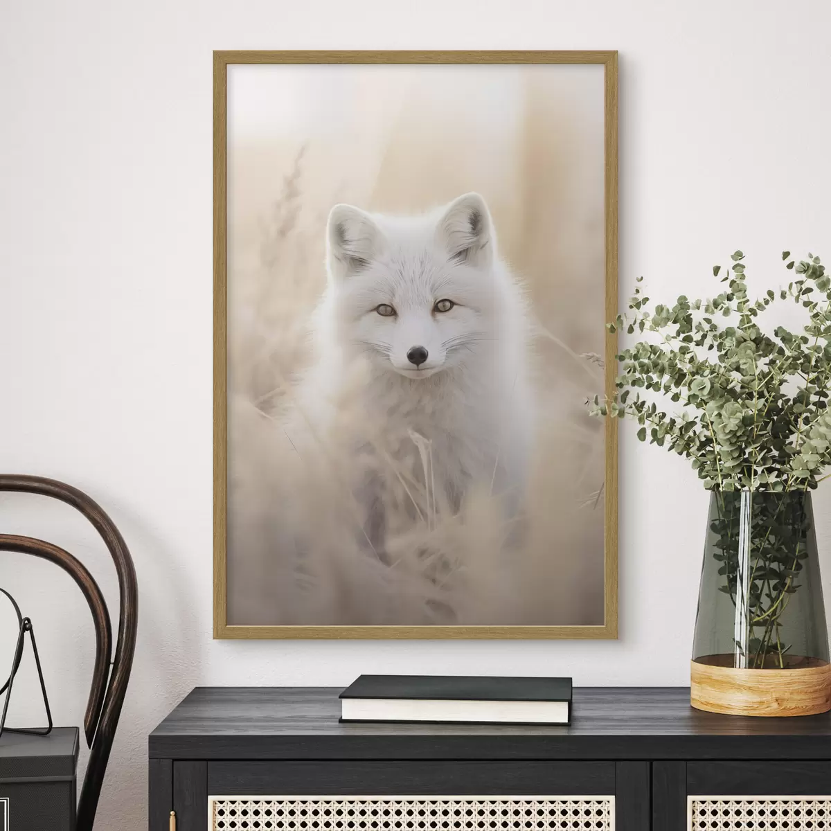 Poster Polarfuchs f48498