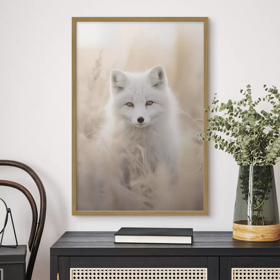 Fototapete Polarfuchs f48498