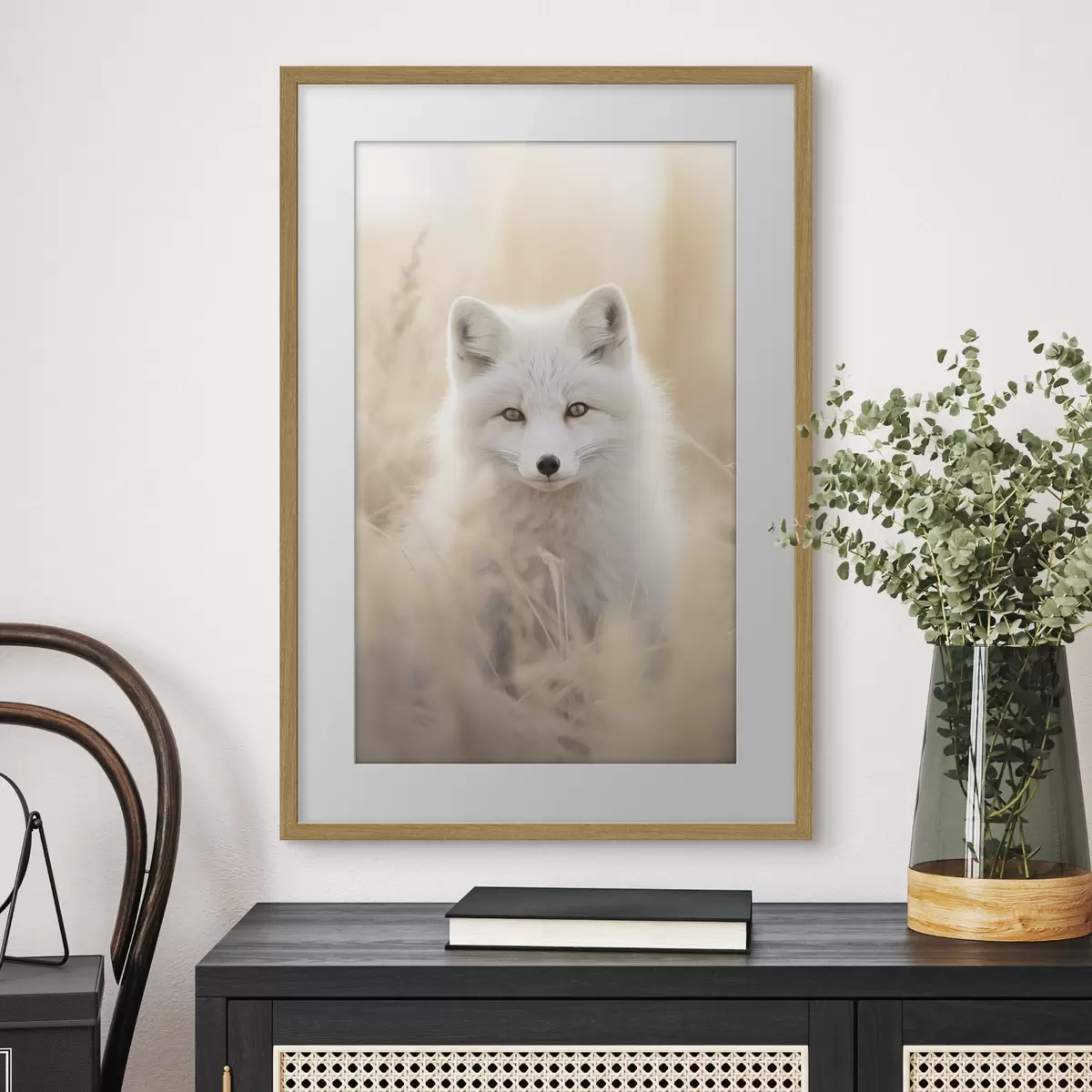 Poster Polarfuchs f48498