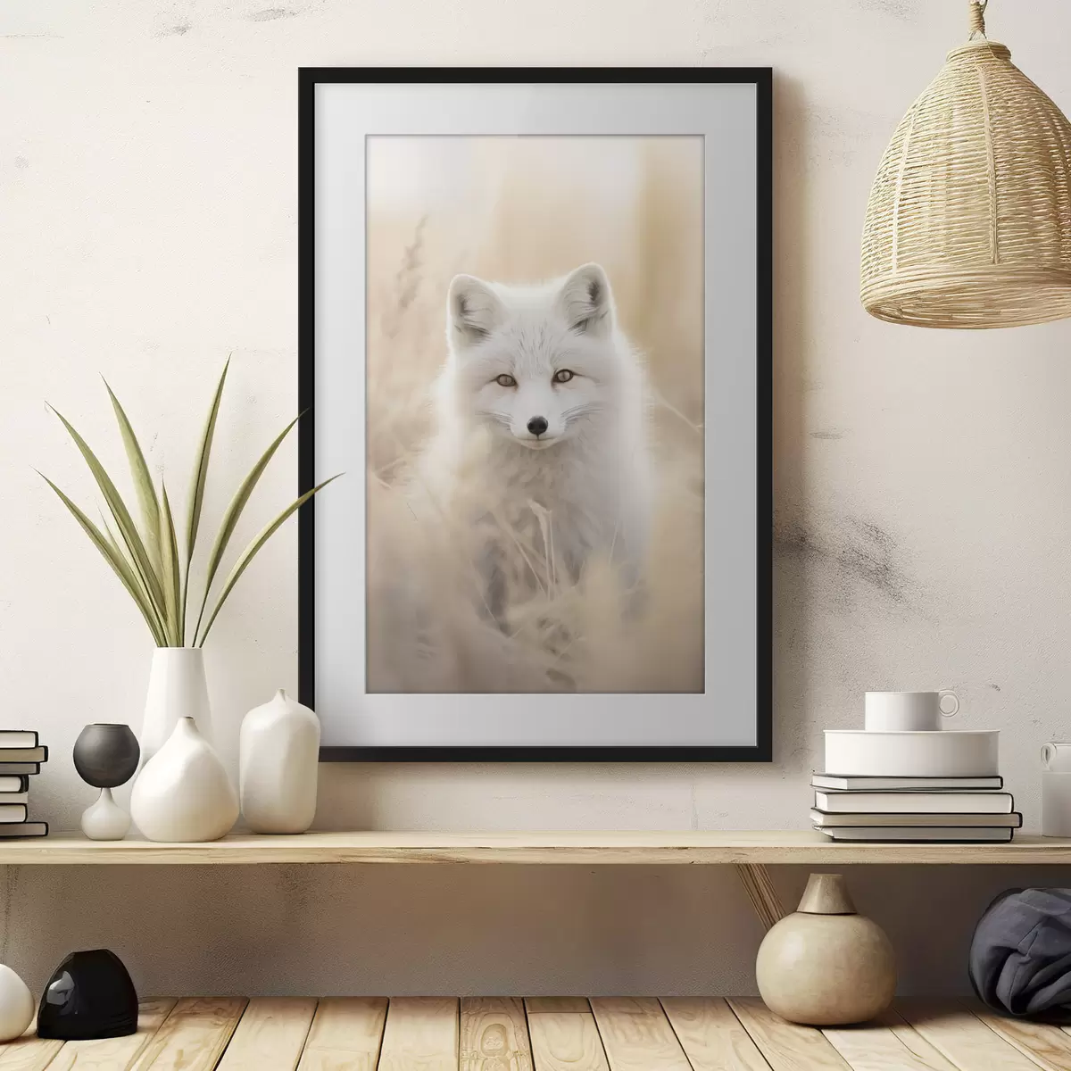 Poster Polarfuchs f48498