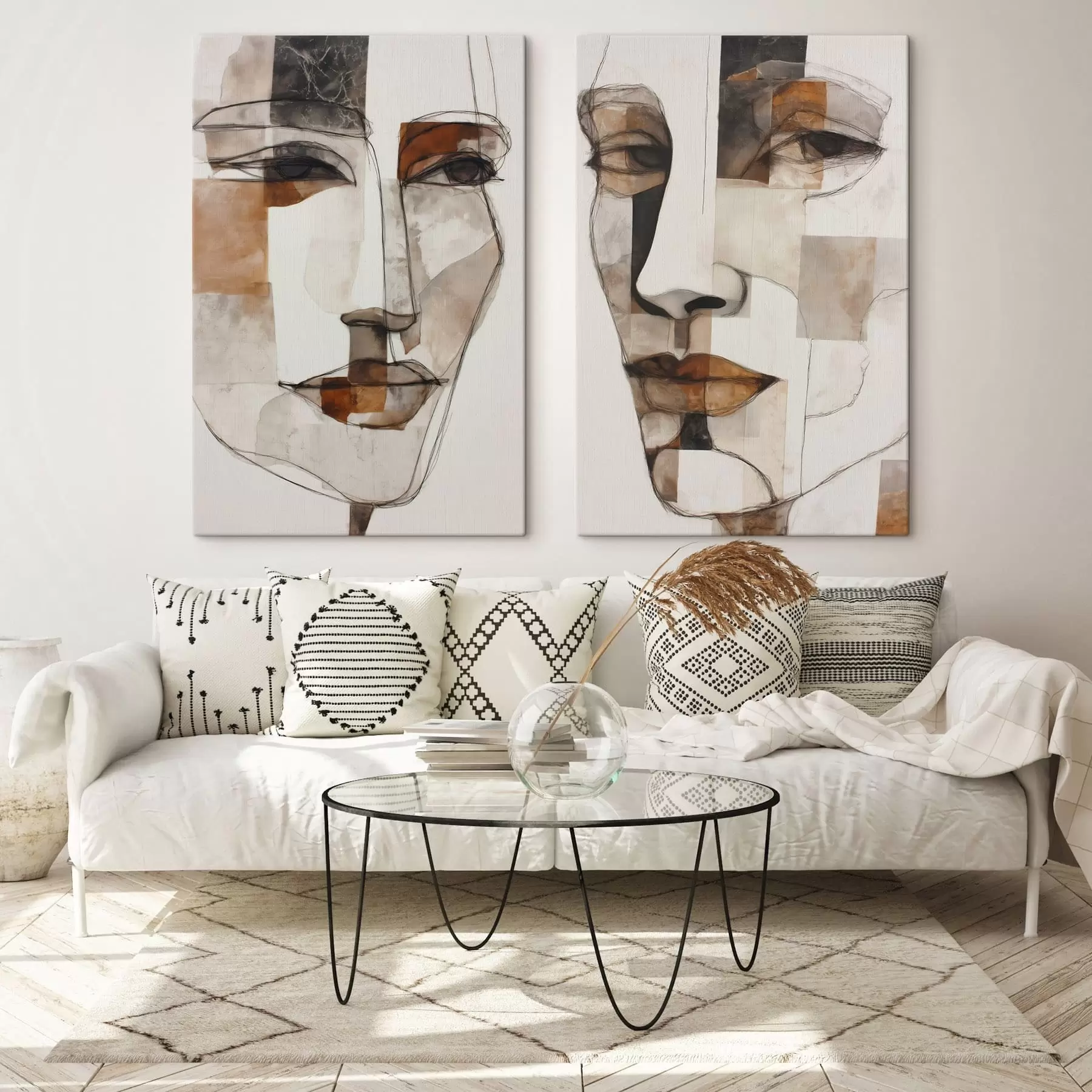 Fototapete Abstrakte Gesichter m30155