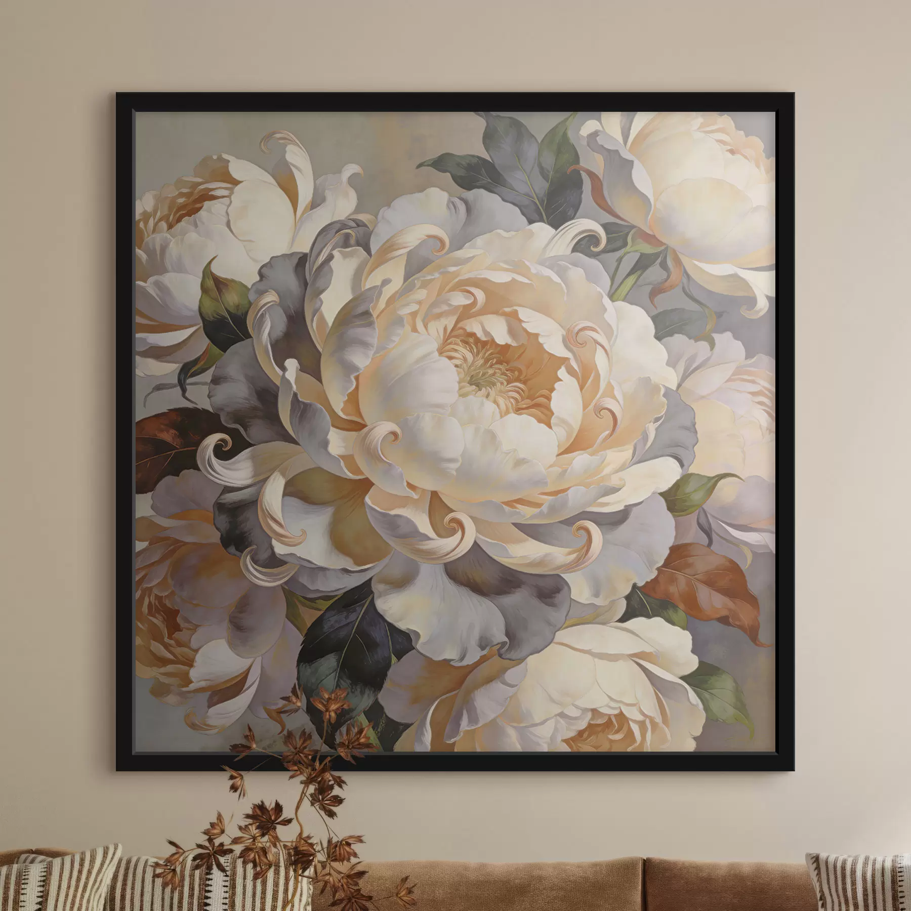 Fototapete Große Blumen f48282