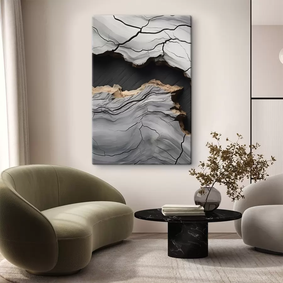 Fototapete Die Tiefe des Steins s48541