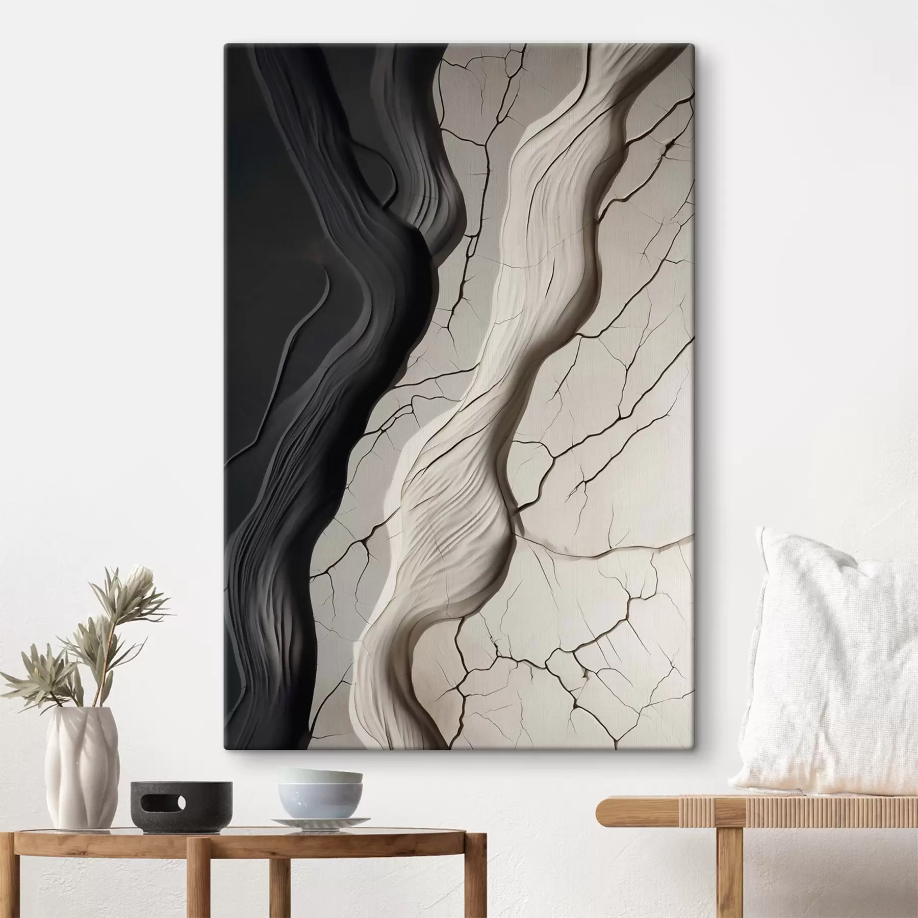 Fototapete Kontrast der Elemente s48543