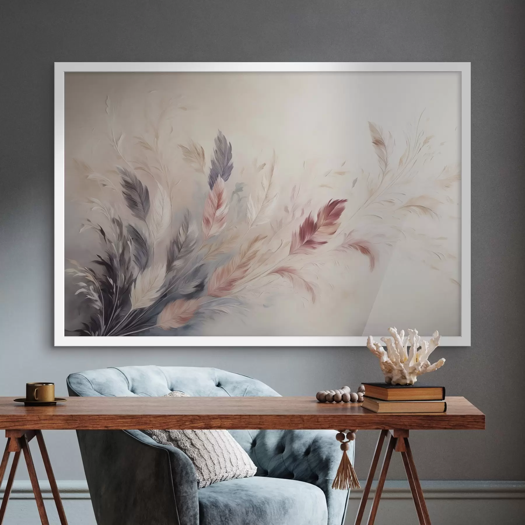 Fototapete Sanftes Wiegen des Grases f48537