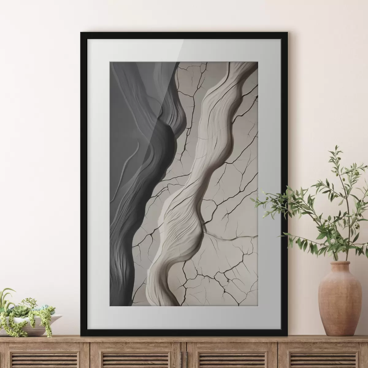 Poster Kontrast der Elemente f48543