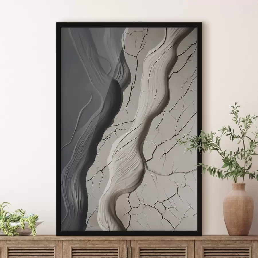 Fototapete Kontrast der Elemente f48543