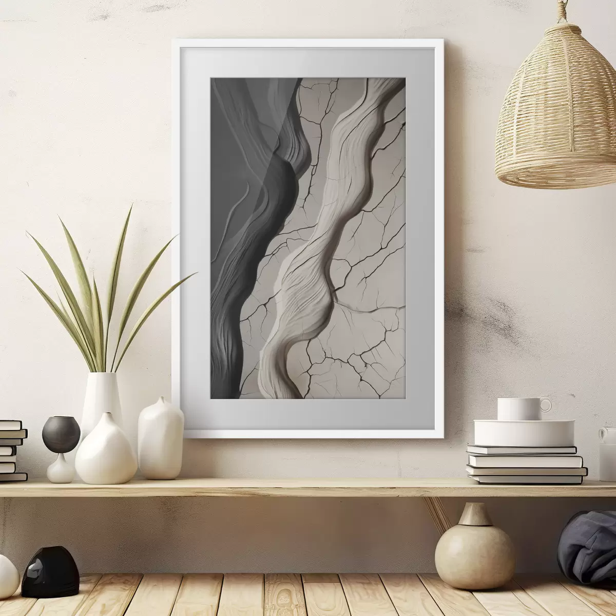 Poster Kontrast der Elemente f48543