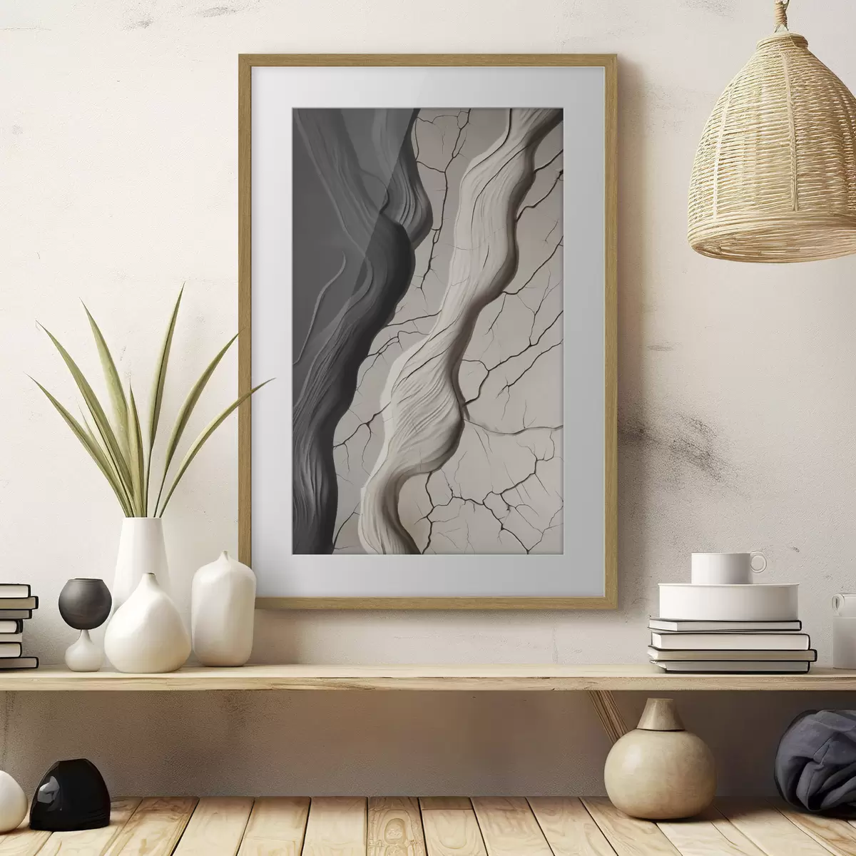 Poster Kontrast der Elemente f48543