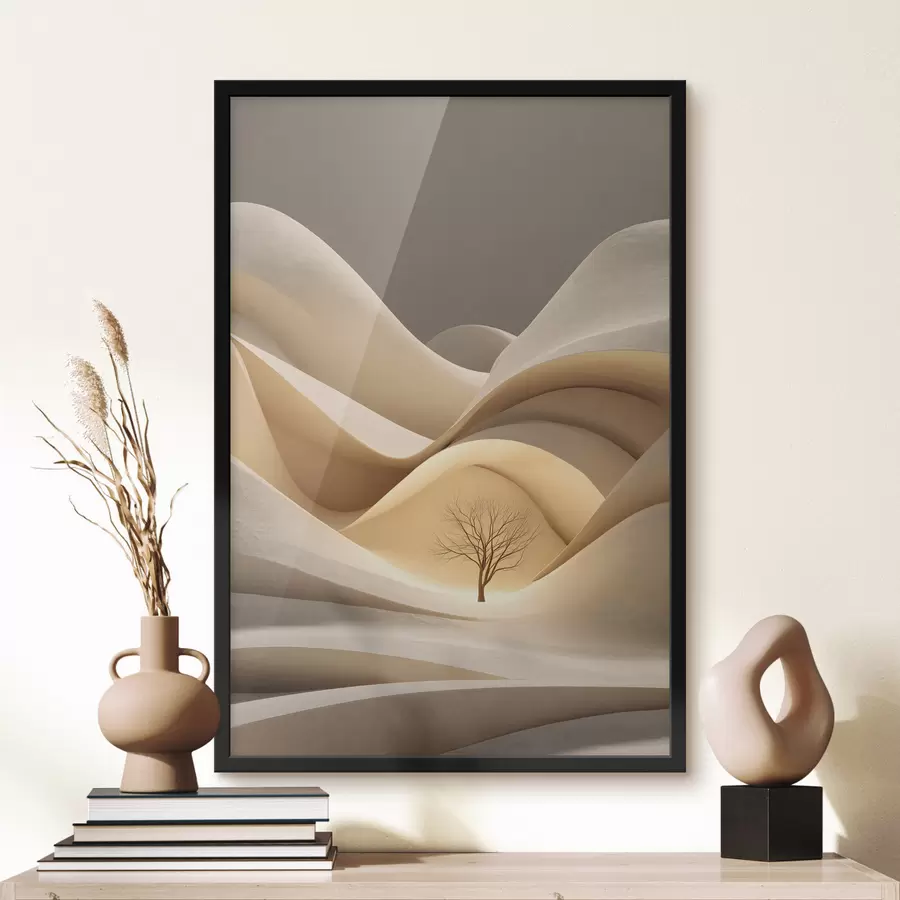 Fototapete ein abstraktes Frauengesicht im Vollprofil f48529