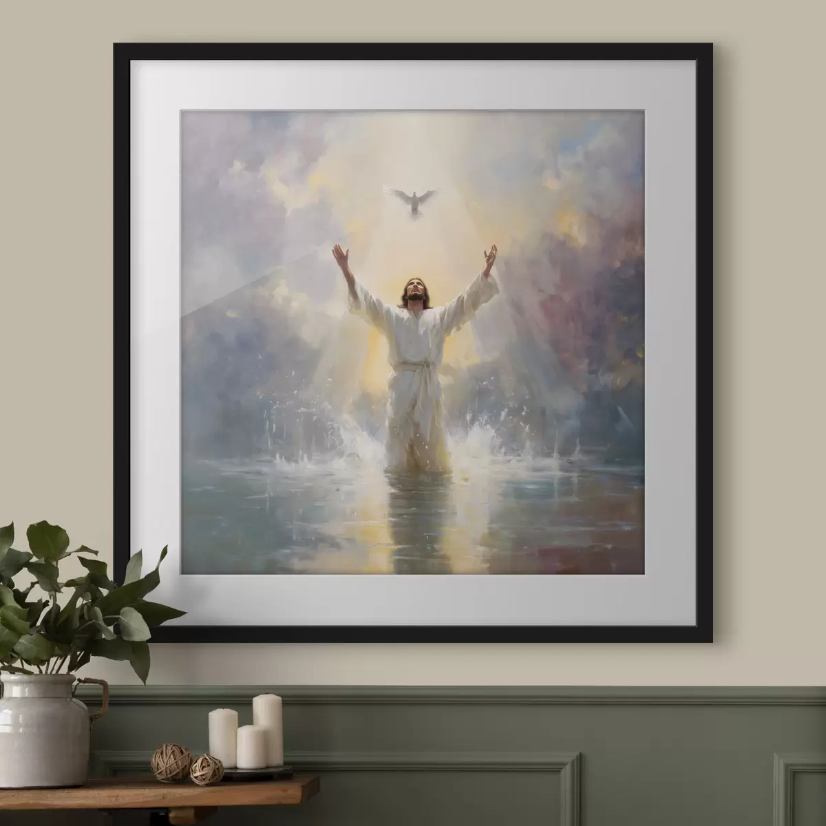 Poster Licht und Geheimnis f48550