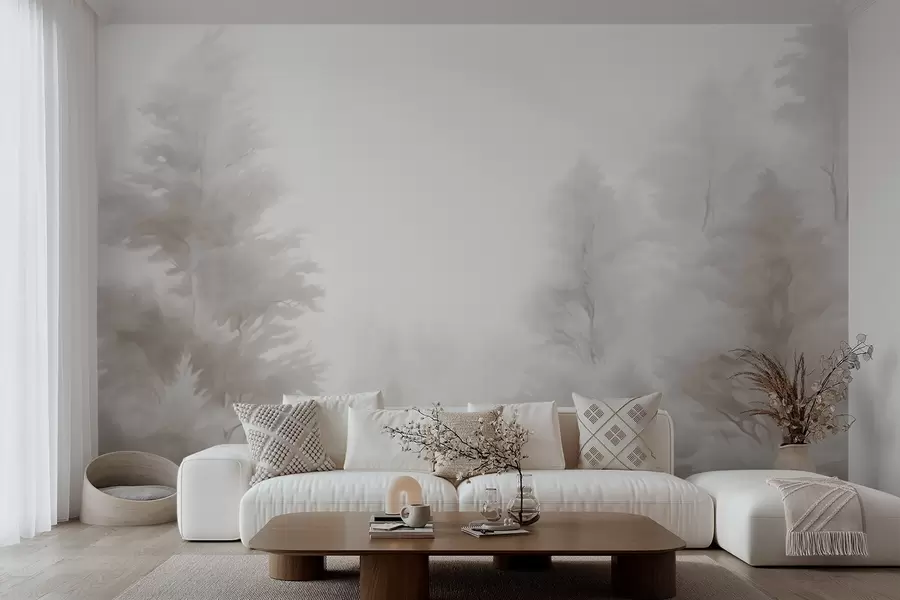 Fototapete Abstrakter Wald w05420v1