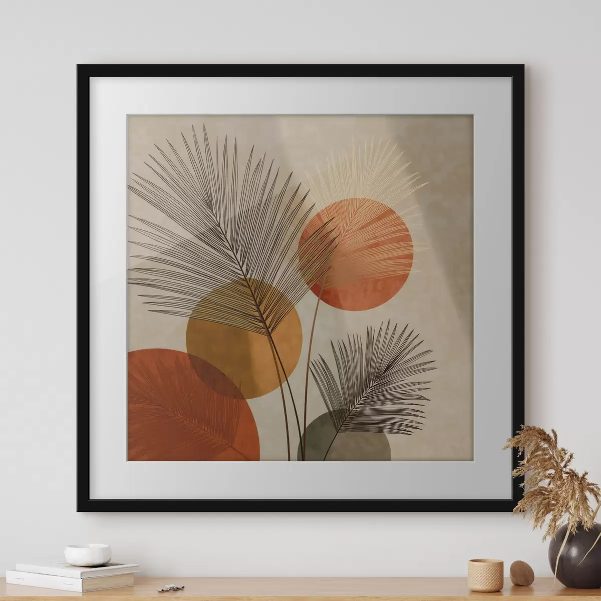 Poster Palmen und Zauber f48557